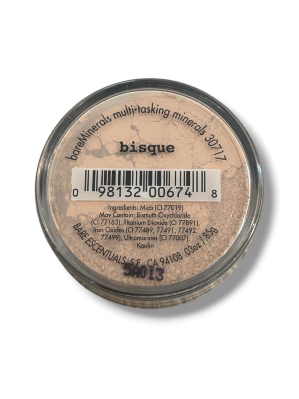 BARE ESCENTUALS i.d. bareMinerals Multi-Tasking Minerals - BISQUE .03oz SEALED